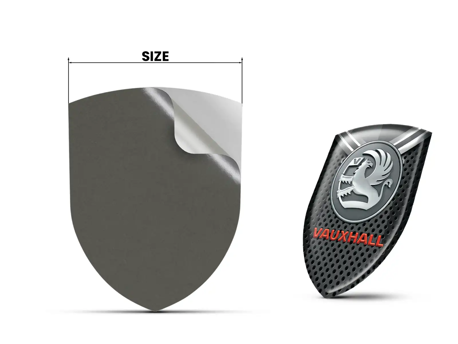 Vauxhall Personalized Car Emblems Durable Limited Universal